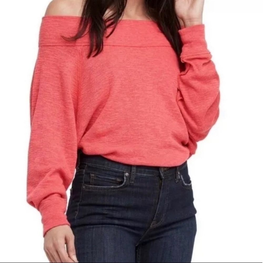WE THE FREE Palisades Oversized Off The Shoulder Top, very sexy!!